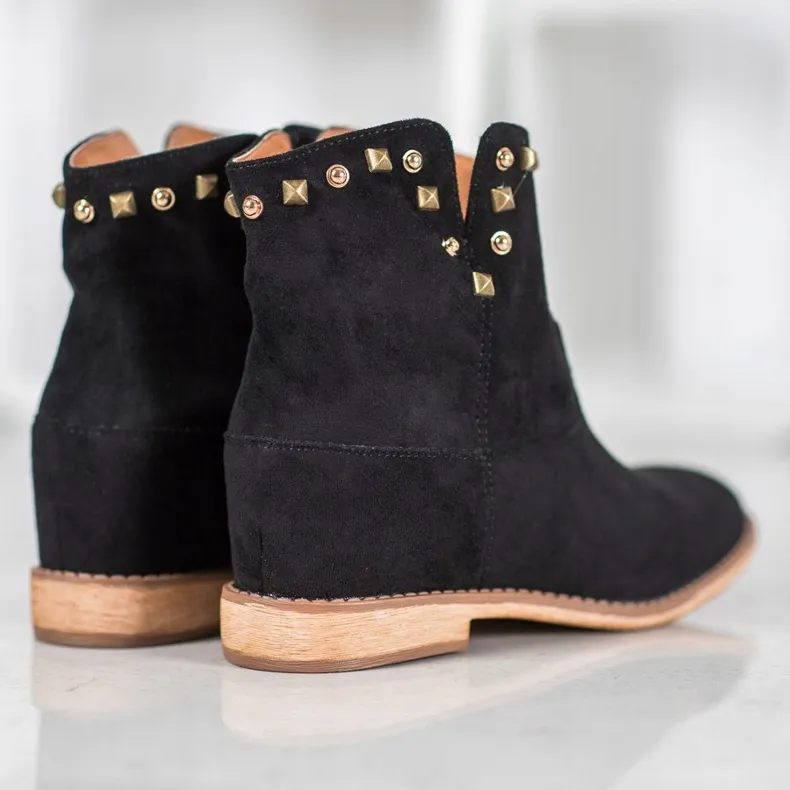 Bella Paris Cowboylaarzen met jets zwart