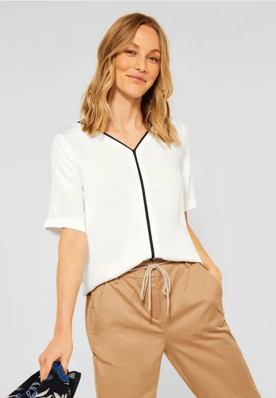 CECIL Blouse in effen kleur