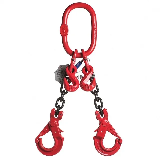 DELTALOCK GRADE 80 HIJSKETTING MET  2SPRONG   10 MM X 3 METER  VEILIGHEIDSHAAK EN INKORTHAAK