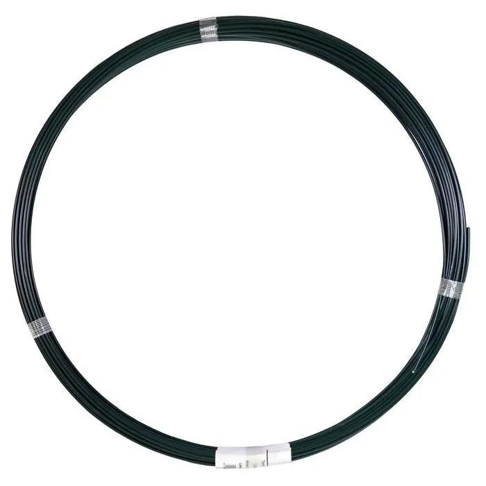 HEVU TOOLS FSPVC100 SPANDRAAD  100 METER X 2,65/3,8 MM  PVC GROEN OMMANTELD