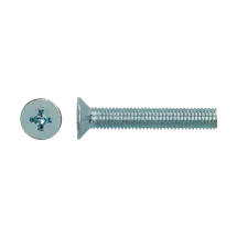Metaalschroeven verzinkt platkop PH M 5 x  90 mm Din 965  verpakking 100 stuks
