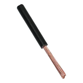 Montagedraad LiY 0.25mm² zwart 80°C - 250 meter