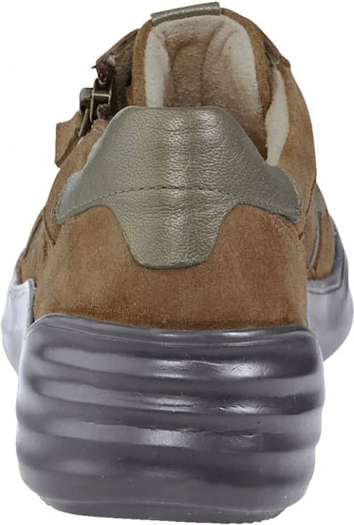 Naturläufer Sneaker in een harmonieuze kleurencombinatie Bruin