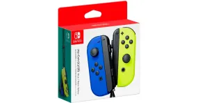 Nintendo Switch Joy-Con controllerset (Blauw/neongeel, 2 stuks)