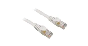 Sharkoon Patchkabel SFTP, RJ-45 met Cat.6 (Wit, 5 meter)