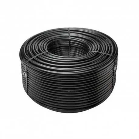 Slang van 16 mm met zelfcompenserende druppelaars om de 100 cm. 400 meter