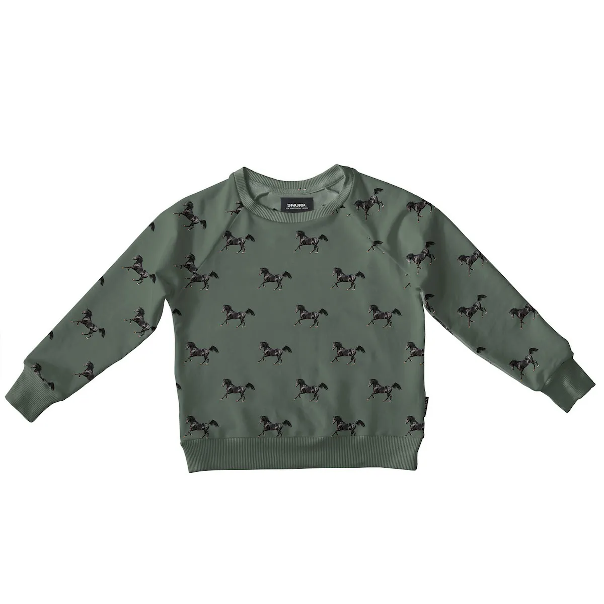 SNURK Sweater Black Horses