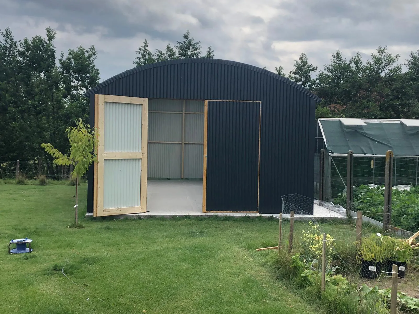 Variantloods Zelfbouw Loods 5.00 x 10.00 meter | Vergunningsvrij