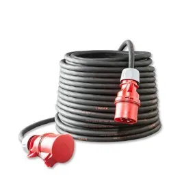 Verlengleiding CEE 400 V 25 meter | 32A - 5P - 4 G 6.0 mm² | 40.873 | gratis verzending